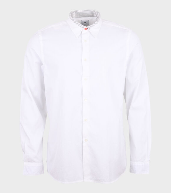 Paul Smith - LS Reg Fit Shirt White