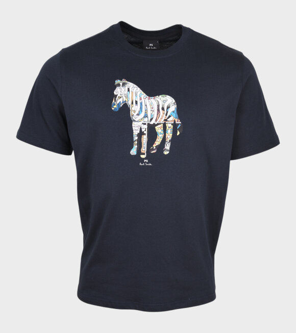 Paul Smith - Multi Zebra T-shirt Navy 
