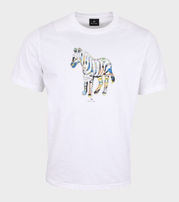 Paul Smith - Multi Zebra T-shirt White