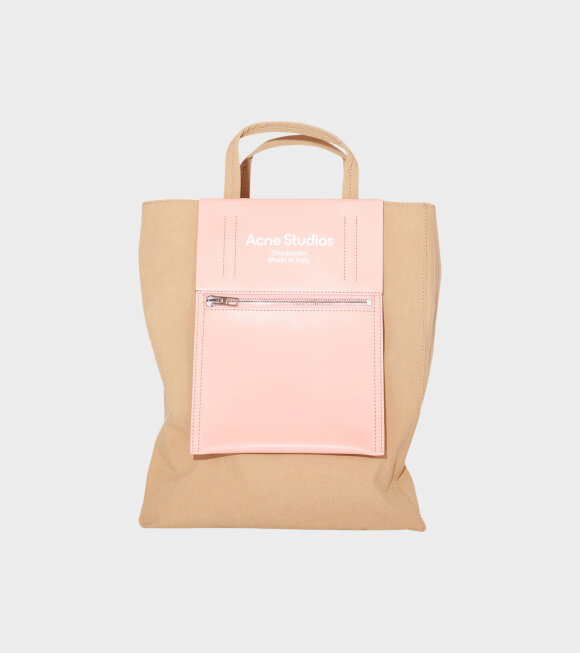 Acne Studios - Mini Tote Bag Brown/Pink