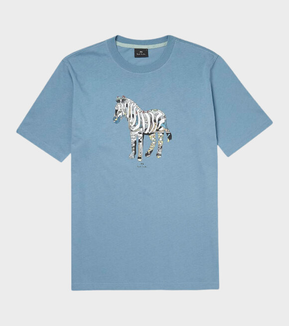 Paul Smith - Multi Zebra T-shirt Blue
