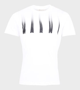 Marni - Fade Logo T-shirt White/Black