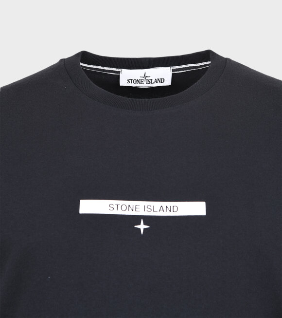 Stone Island - Logo T-shirt Black