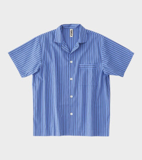 Tekla - Pyjamas S/S Shirt Boro Stripes