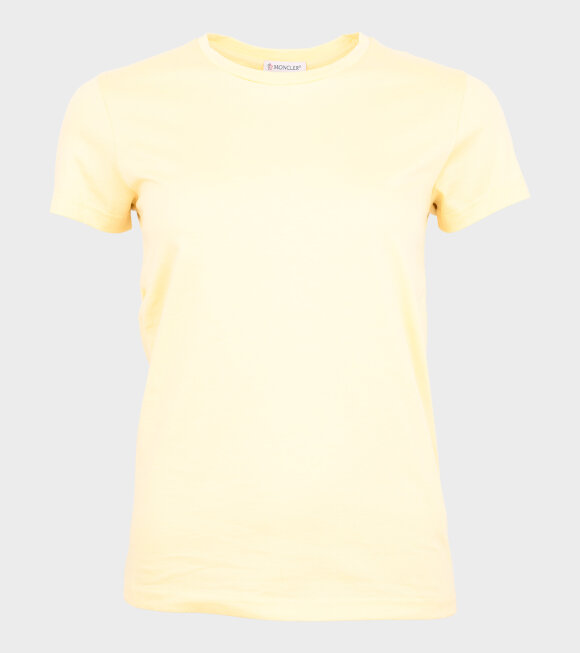 Moncler - Logo T-shirt Light Yellow