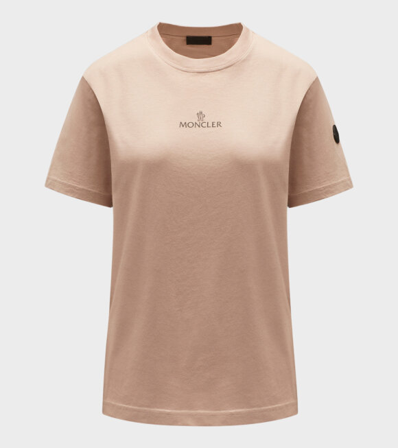 Moncler - Maglia Print T-shirt Pink