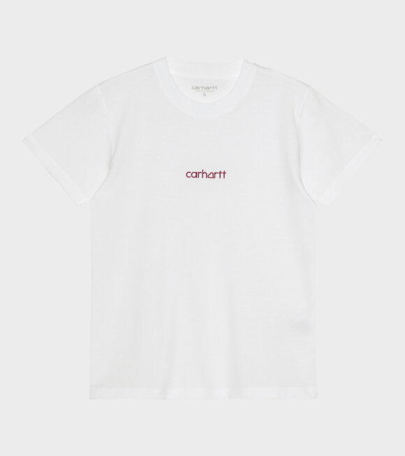 Carhartt WIP - S/S Hartt Script T-shirt White