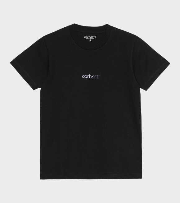 Carhartt WIP - S/S Hartt Script T-shirt Black
