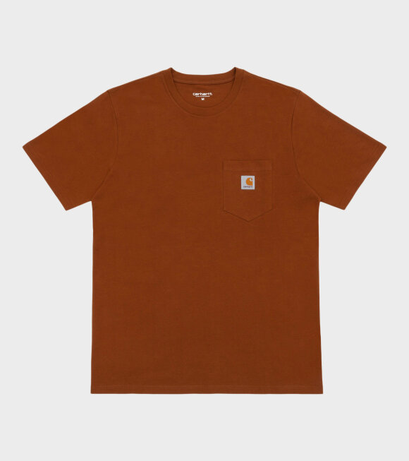 Carhartt WIP - S/S Pocket T-shirt Brown