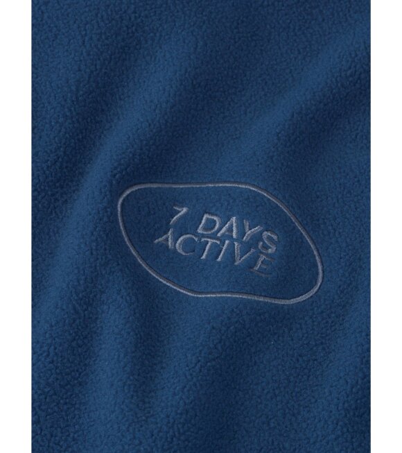 7 Days Active - Fleece Pullover Estate Blue