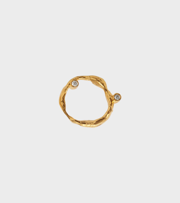 Lea Hoyer - Nora Earring Right Goldplated