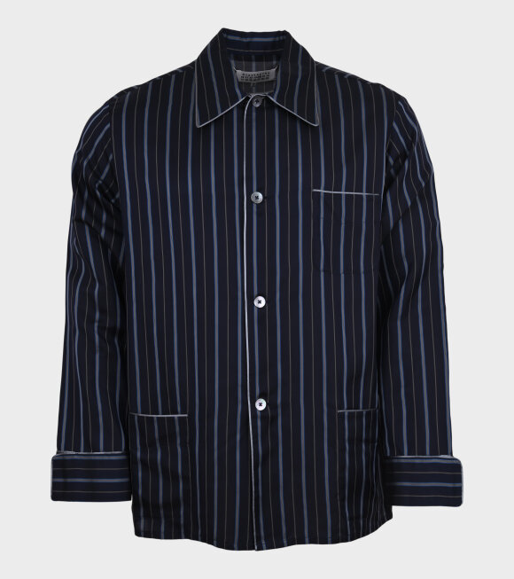 Maison Margiela - Striped Shirt Blue