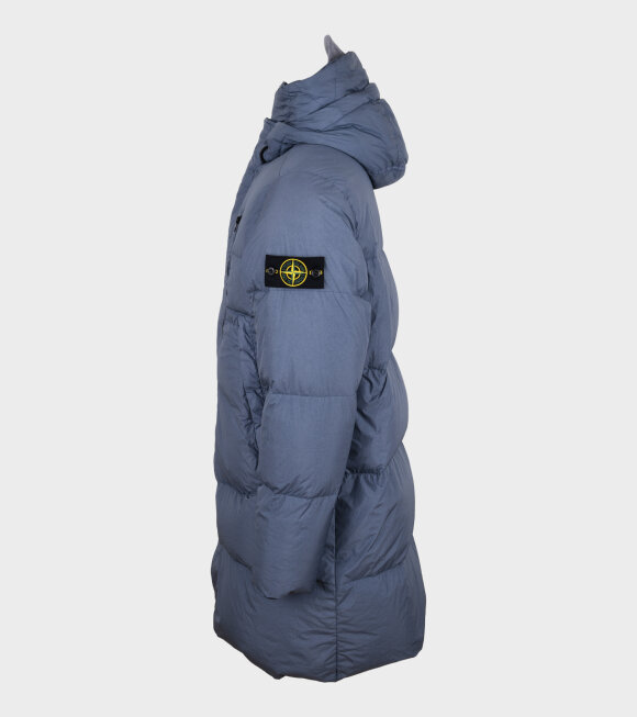 Stone Island - Garment Dyed Crinkle Reps NY Down Jacket Blue