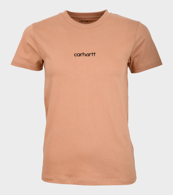 Carhartt WIP - S/S Hartt Script T-shirt Brown