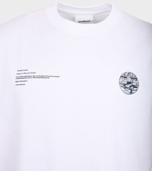 Soulland - The Book T-shirt White 