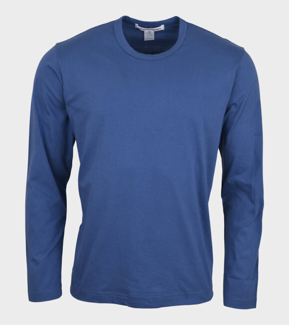 Comme des Garcons Shirt - Basic LS T-shirt Blue