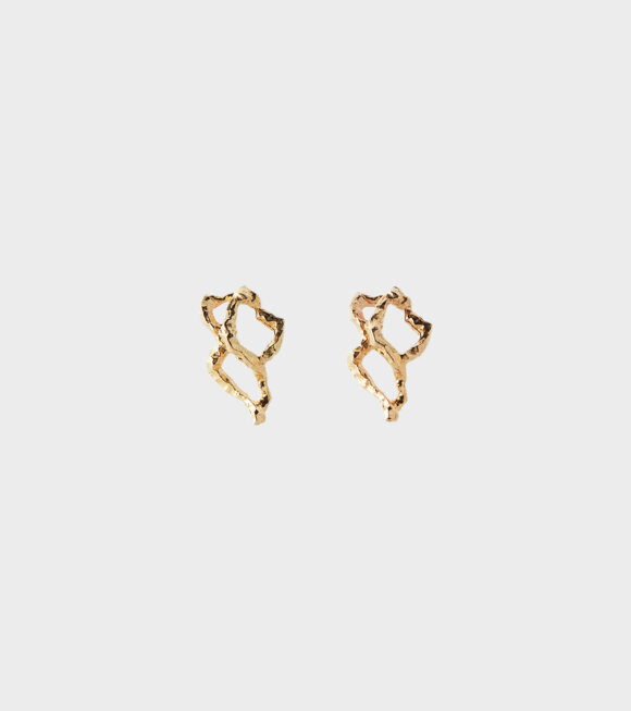 Niels Monies - Shore Earrings Gold 