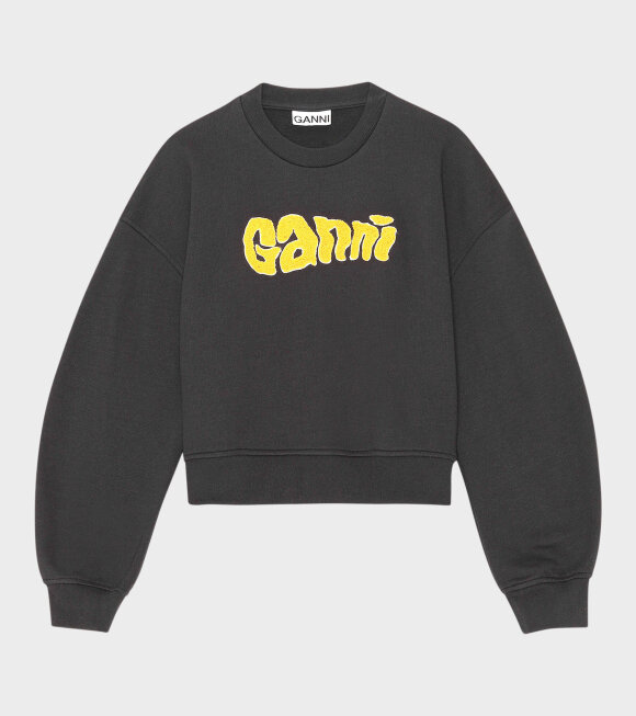 Ganni - Isoli Phantom Sweatshirt Black