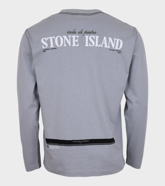 Stone Island - Compas LS T-shirt Grey