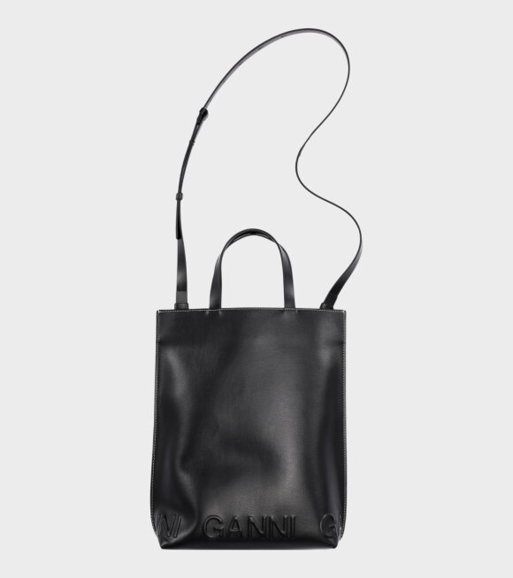Ganni - Banner Bag Black
