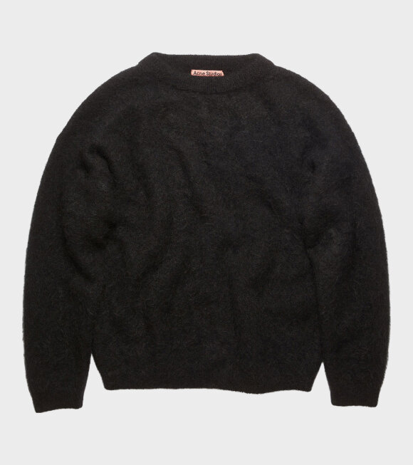 Acne Studios - Mohair-Blend Sweater Black
