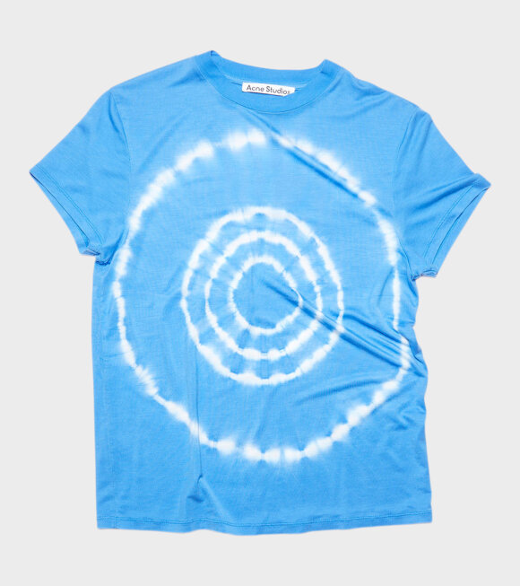 Acne Studios - Tie Dye T-shirt Ocean Blue