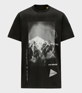Moncler X 1952 - Maglia Mountain T-shirt Black