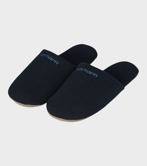 Carhartt WIP - Script Embroidery Slippers Astro/Icesheet