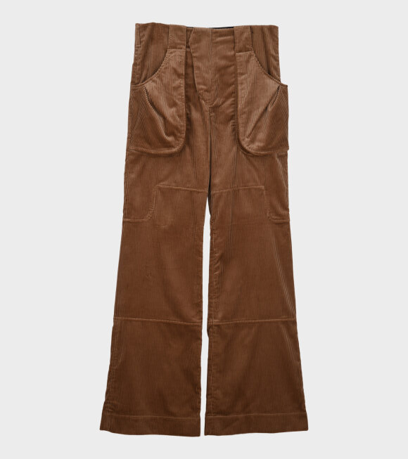 AF Agger - Corduroy Combat Trousers Beige