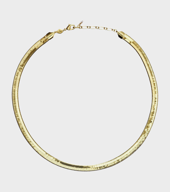 Anni Lu - Big Snake Necklace Gold