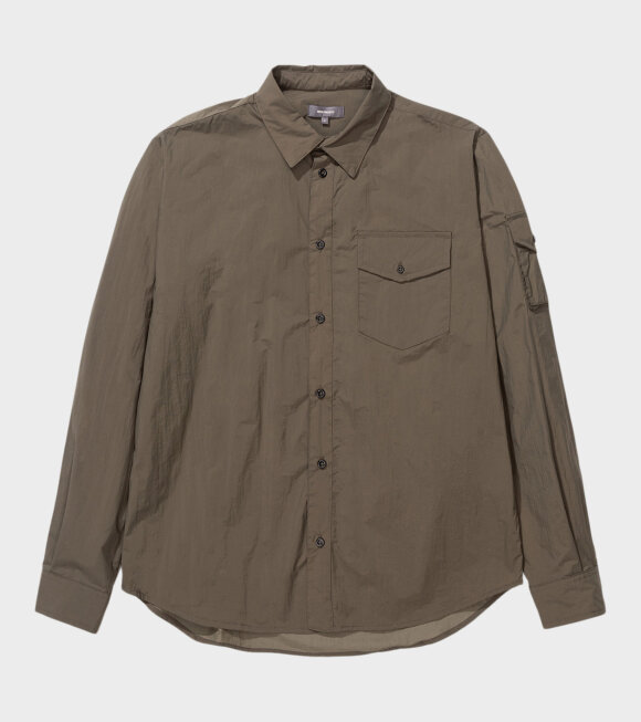 Norse Projects - Osvald Windbreaker Shirt Ivy Green
