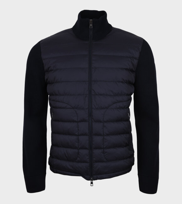 Moncler - Cardigan Tricot Navy