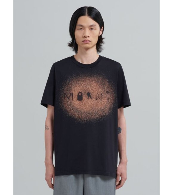 Marni - Found Objects Logo Print T-Shirt Black