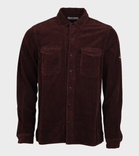 Cotton Corduroy Shirt Brown