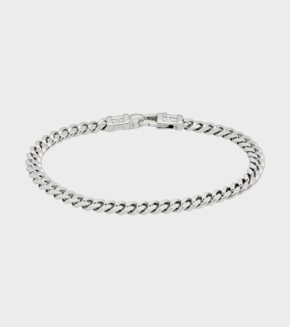 Tom Wood - Curb Bracelet L Silver