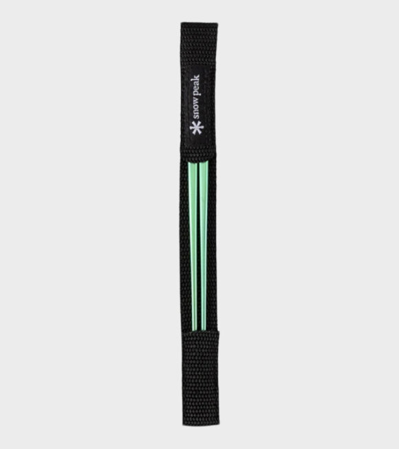 Snow Peak - Anodized Titanium Chopsticks Green