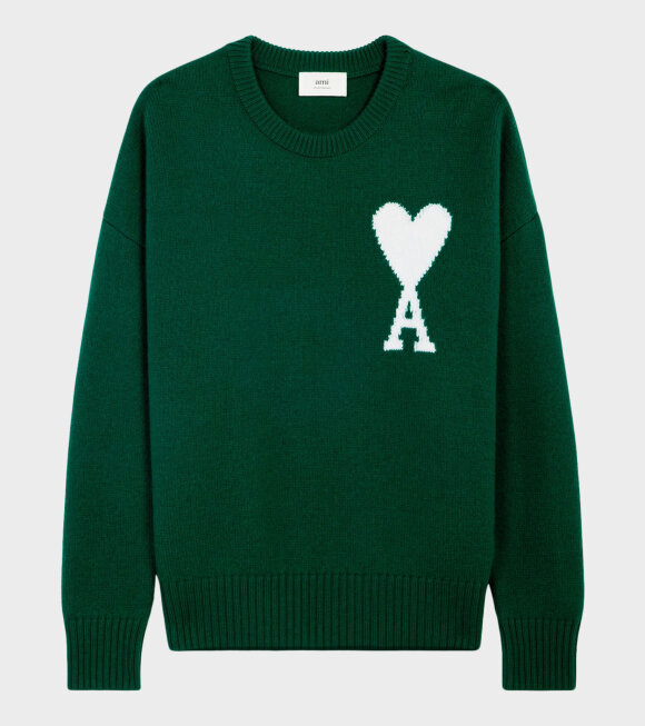AMI - Crewneck Sweater Green