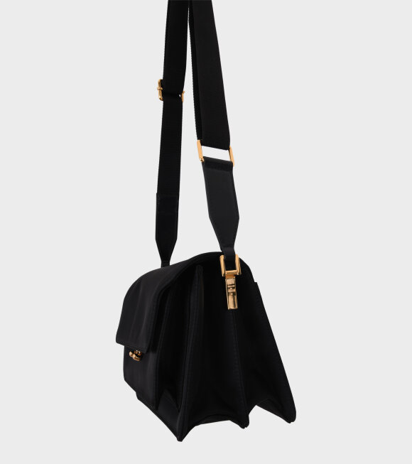 Marni - Medium Nylon Trunk Bag Black