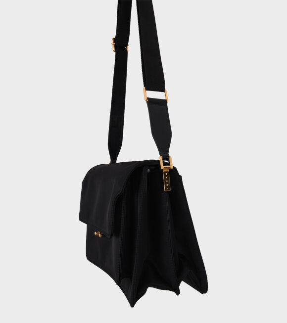 Marni - Large Nylon Trunk Bag Black