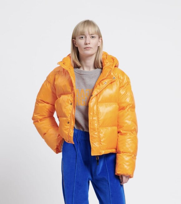 Mads Nørgaard  - Shiny Poly Jojo Jacket Oriole Orange