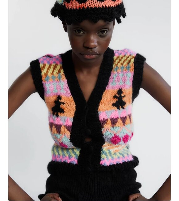 Tach - Lola Wool Vest Multicolor