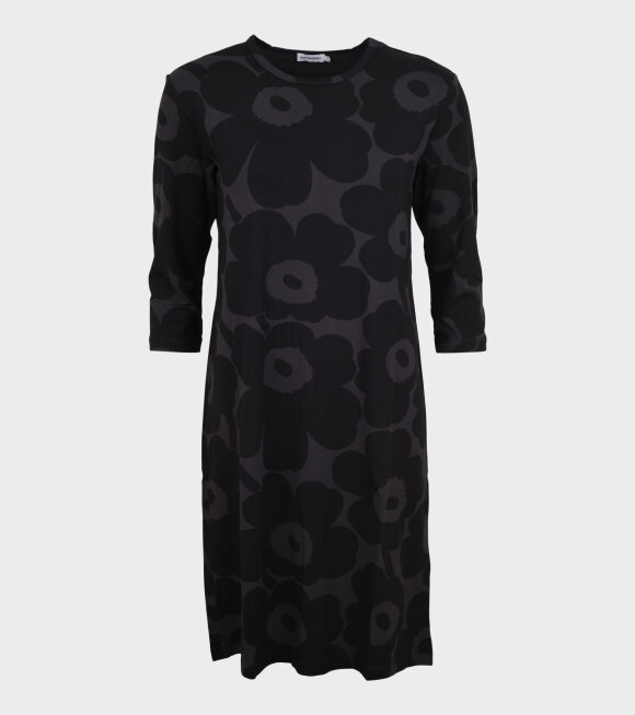 Marimekko - Vehreys 2 Pieni Unikko Dress Black/Grey