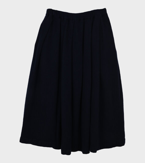 Comme des Garcons - Ladies Wool Skirt Navy
