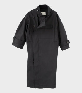 Water Resistant Coat Black 