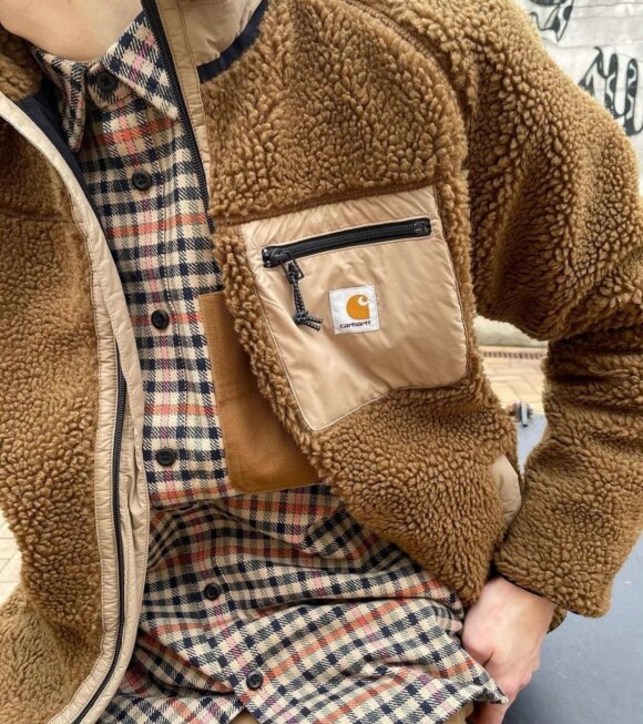 Carhartt WIP - Prentis Liner Fleece Jacket Brown