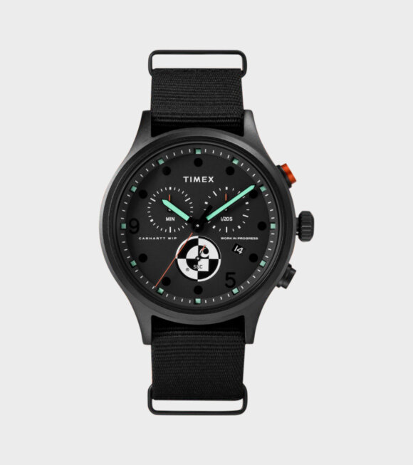 Carhartt WIP - X Timex Range C Allied Chronograph Watch Black/Orange