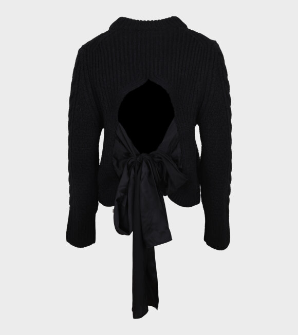 Cecilie Bahnsen - Geneva Knit Jumper Black 