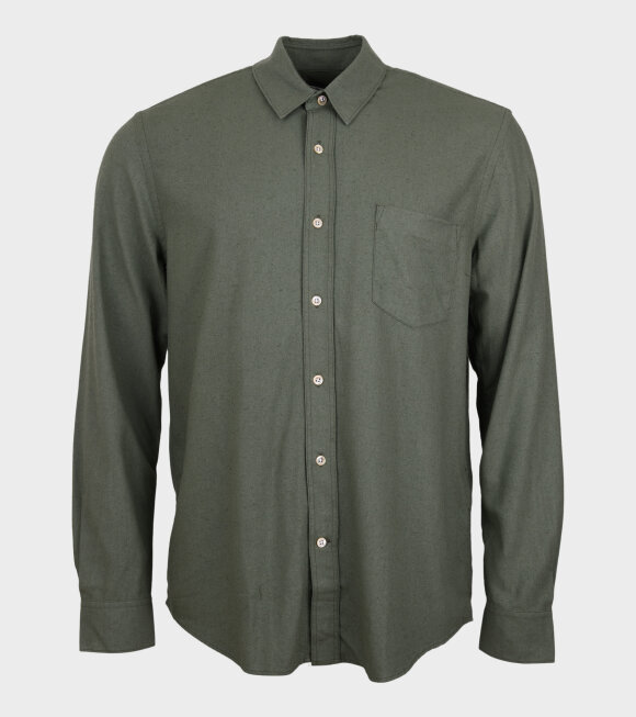 Our Legacy - Classic Shirt Silk Ivy Green