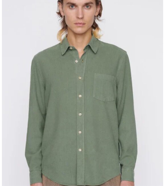 Our Legacy - Classic Shirt Silk Ivy Green