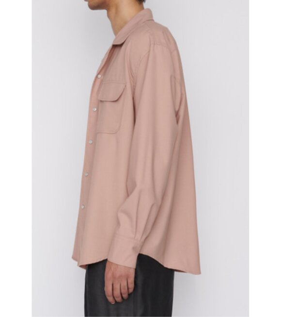 Our Legacy - Poco Shirt Tech Wool Dusty Pink